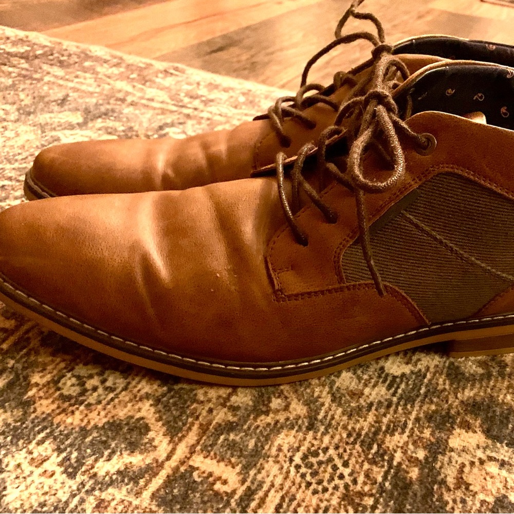 Men's Brown Leather Shoes
